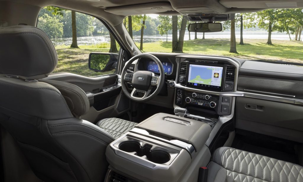 2024 Ford F-150's Interior Features and Cargo Dimensions