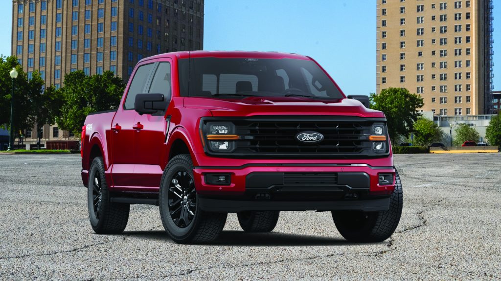 New Ford F-150 F-Series Red