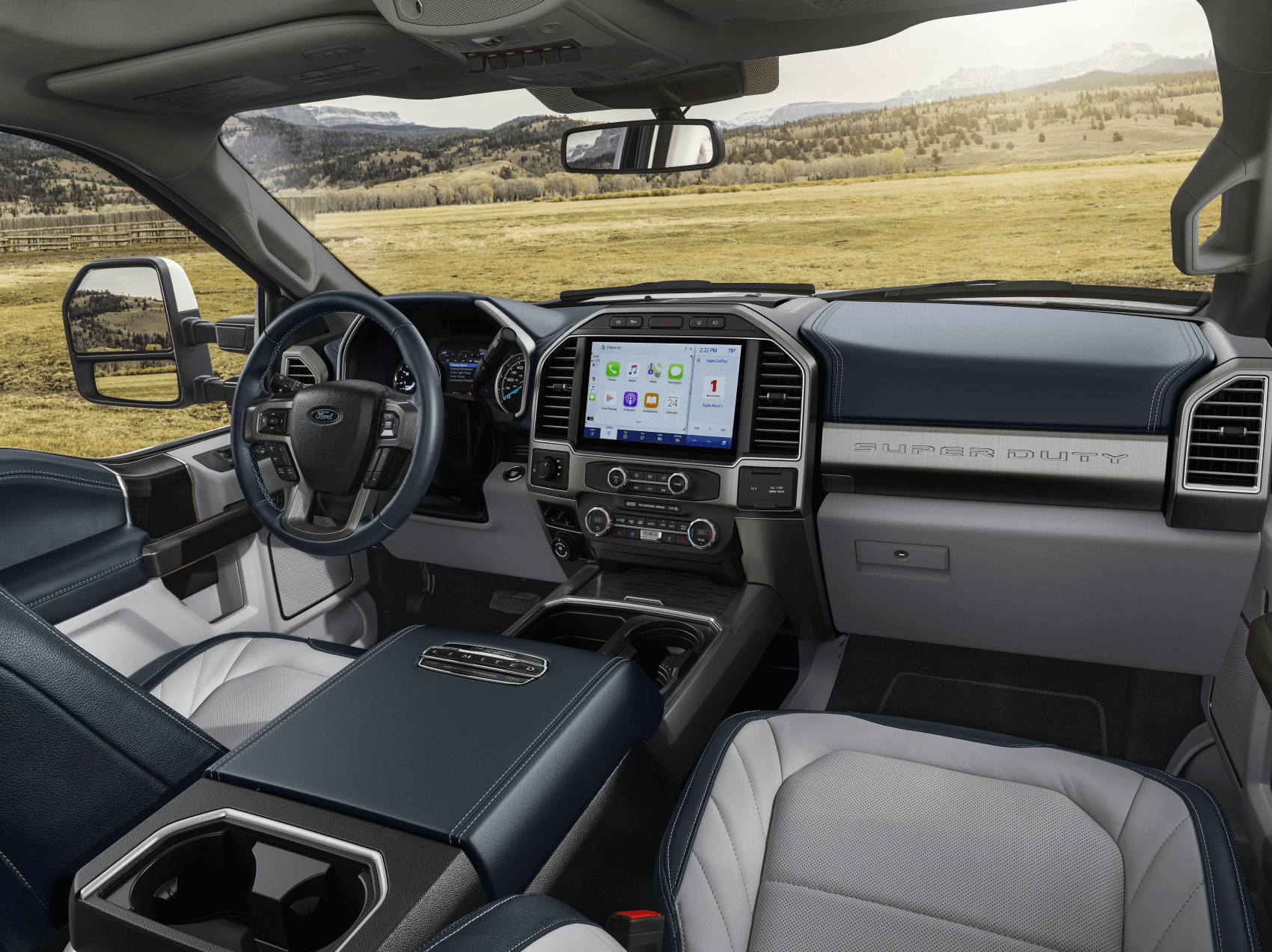 Ford super duty interior