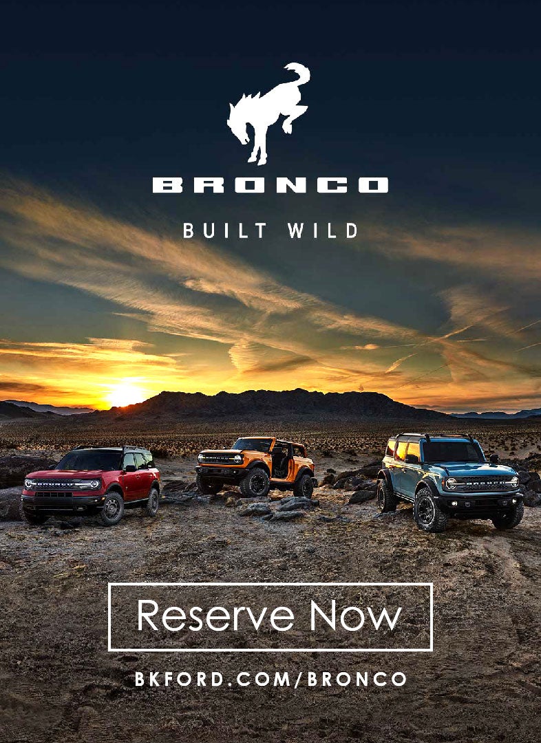 Meet the Bronco at Bird Kultgen Ford