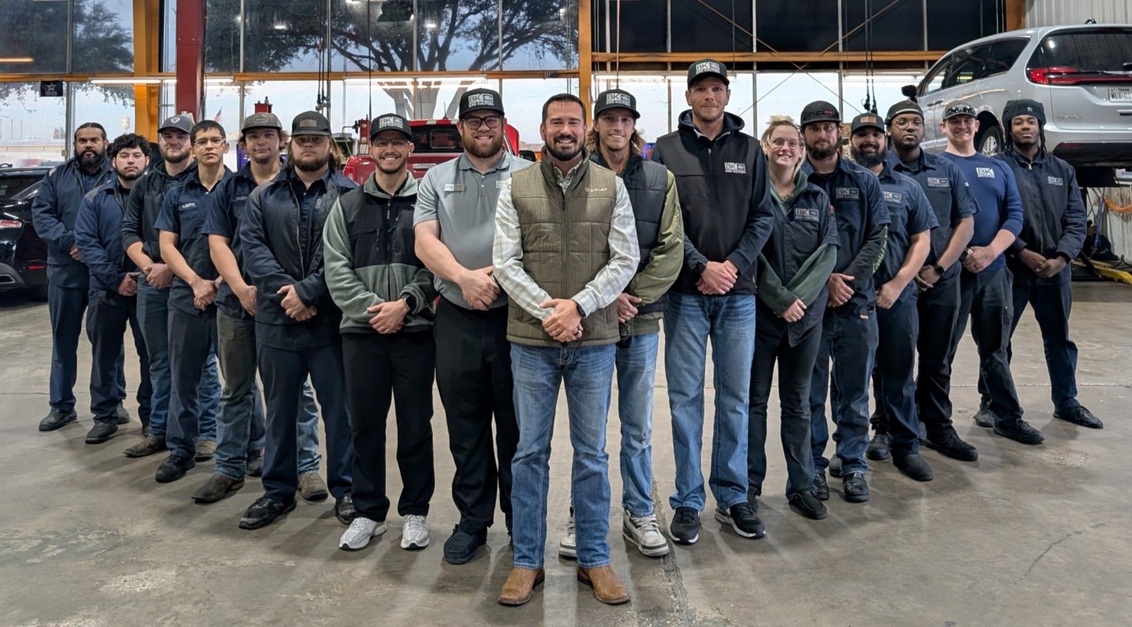 BK Ford Quick Lane team