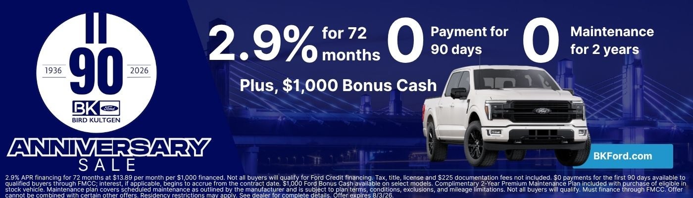 90th Anniversary Sale