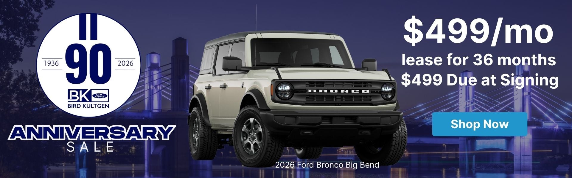499 Bronco lease