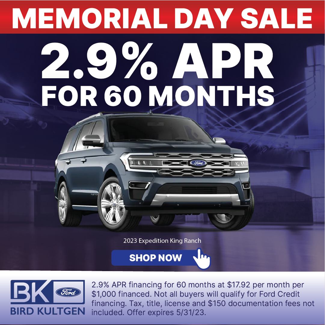 2023 Expedition Savings