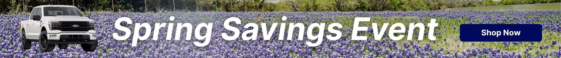 Spring Savings Event