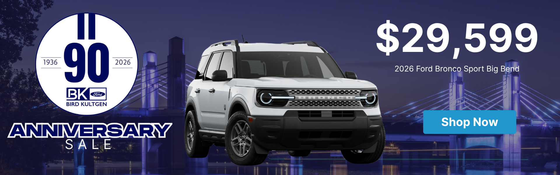 $29,599 bRONCO sPORT