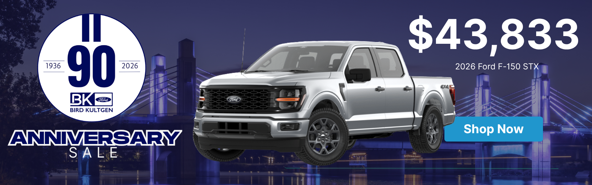 $43,833 f-150